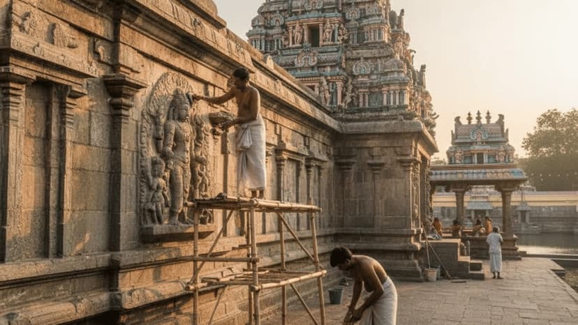 Temple Maintenance and Upkeep