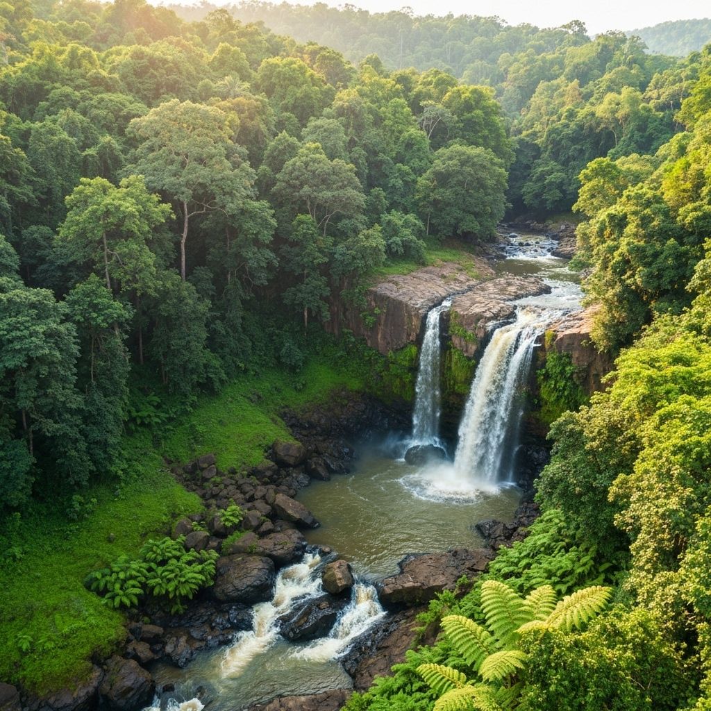 Nearby places around Courtallam waterfalls