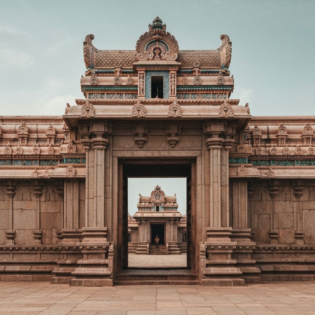 Sri Siddheswari Peetham entrance