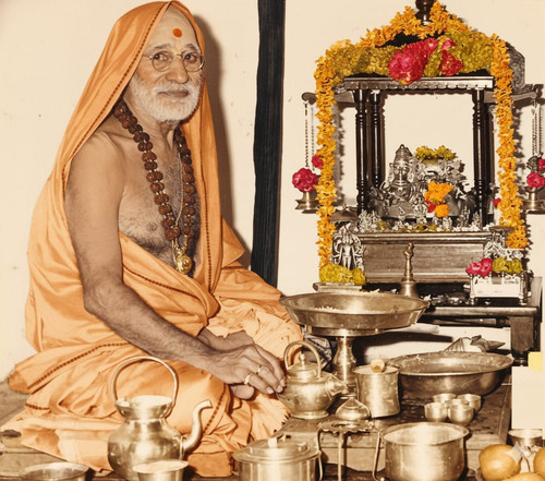 H.H Sri Trivikrama Ramananda Bharati Swamy portrait